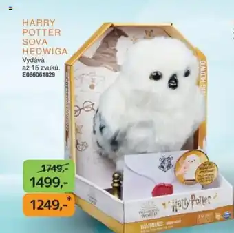 Harry Potter sova hedwiga