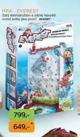 Dráčik Hra - Everest nabídka