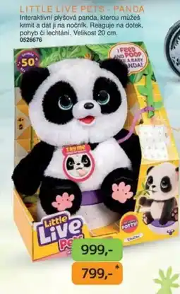Dráčik Little Live pets - panda nabídka