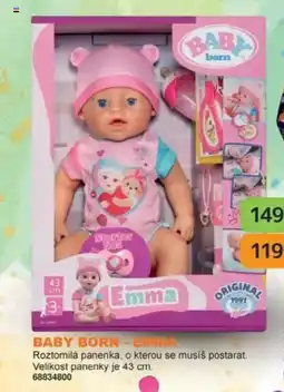 Dráčik Baby born - Emma nabídka