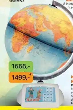 Dráčik Kouzelné čtení interaktivní mluvicí Glóbus nabídka