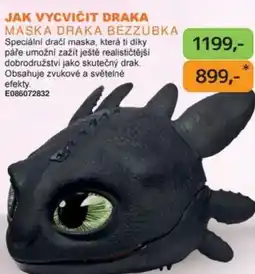Dráčik Jak vycvičit draka Maska draka bezzubka nabídka