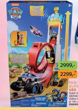 Dráčik Paw Patrol super loop věž nabídka