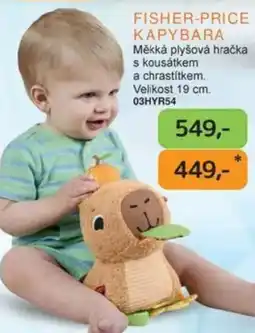 Dráčik Fisher-Price kapybara nabídka