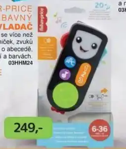 Dráčik Fisher-Price zábavný ovladač nabídka