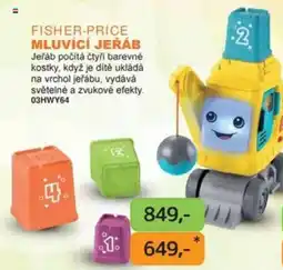 Dráčik Fisher-Price mluvící jeřáb nabídka