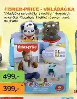 Dráčik Fisher-Price - vkládačka nabídka