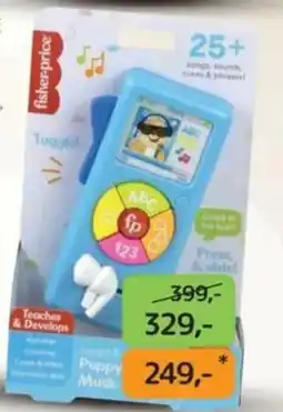 Dráčik Fisher-Price hudební přehrávač nabídka
