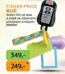 Dráčik Fisher-Price klíč nabídka