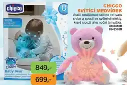 Dráčik Chicco svítící medvídek nabídka