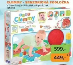 Dráčik Clemmy - senzorická podložka nabídka