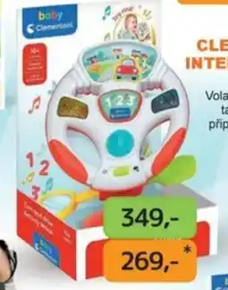 Dráčik Clementoni interaktivní volant nabídka