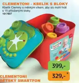 Dráčik Clementoni - kbelík s bloky nabídka