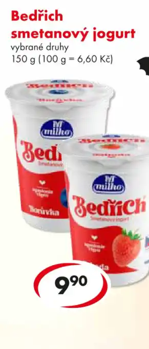 Bedřich smetanový jogurt