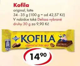 CBA Kofila original, latte nabídka