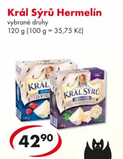 CBA Král Sýrů Hermelín nabídka