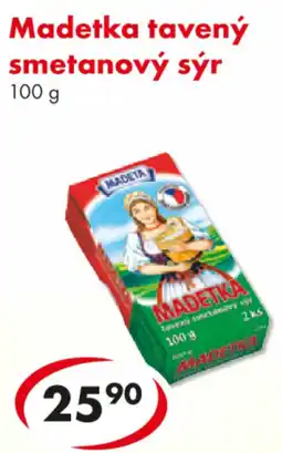 CBA Madetka tavený smetanový sýr nabídka