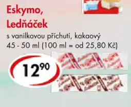 CBA Eskymo, Ledňáček nabídka