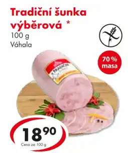 CBA Tradiční šunka výběrová nabídka