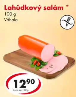 CBA Lahůdkový salám nabídka