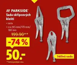 Lidl PARKSIDE SADA SKŘIPCOVÝCH KLEŠTÍ nabídka