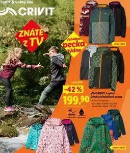 Lidl CRIVIT Lupilu Dětská softshellová bunda nabídka
