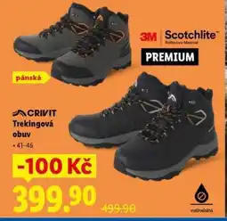 Lidl CRIVIT Trekingová obuv nabídka