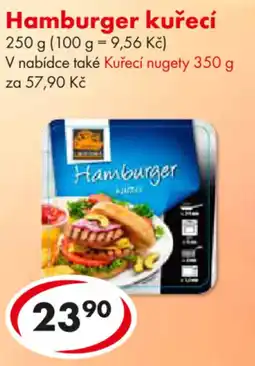CBA Hamburger kuřecí nabídka