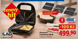 Lidl SilverCrest Sendvičovač 750 W nabídka