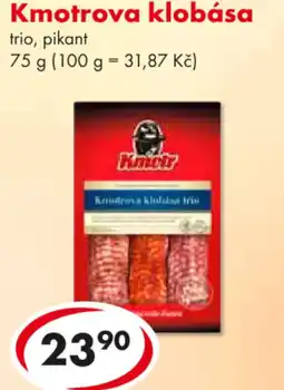 CBA Kmotrova klobása trio, pikant nabídka