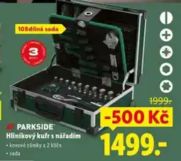 Lidl PARKSIDE Hliníkový kufr s nářadím nabídka