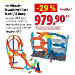Lidl Hot Wheels Závodní věž Race Tower / 8 Jump nabídka