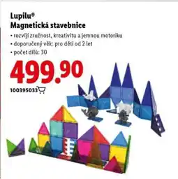 Lidl Lupilu Magnetická stavebnice nabídka