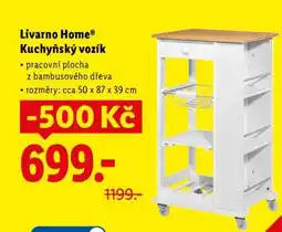 Lidl LIVARNO HOME KUCHYŇSKÝ VOZÍK nabídka