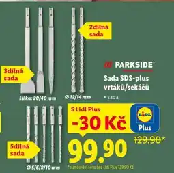 Lidl Parkside Sada SDS-plus vrtáků/sekačů nabídka