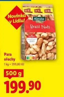 Lidl Alesto Brazil Nuts nabídka