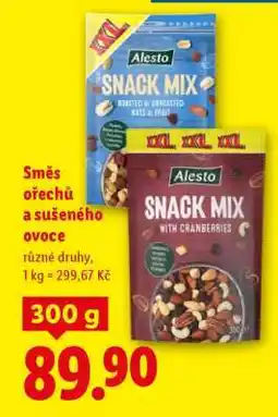 Lidl Alesto Snack Mix nabídka