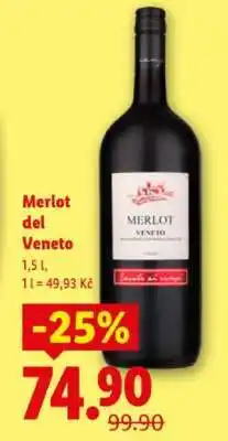 Lidl MERLOT DEL VENETO nabídka