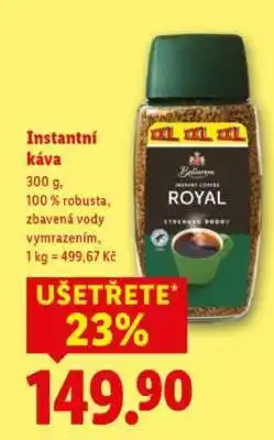 Lidl Instantní káva nabídka