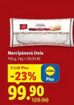 Lidl MARCIPÁNOVÁ ŠTOLA nabídka
