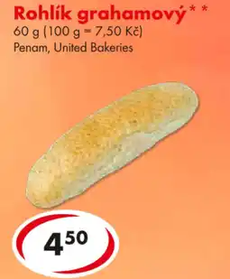 CBA Rohlík grahamový nabídka