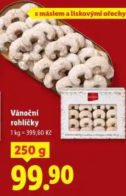 Lidl VÁNOČNÍ ROHLÍČKY nabídka