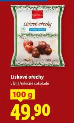Lidl Lískové ořechy nabídka