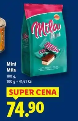 Lidl MINI MILA nabídka