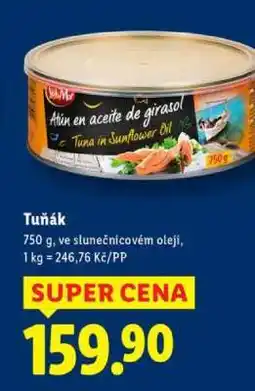 Lidl Tuňák nabídka