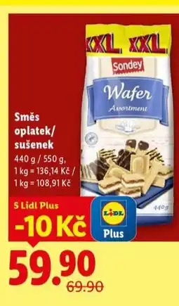 Lidl Směs oplatek / sušenek nabídka