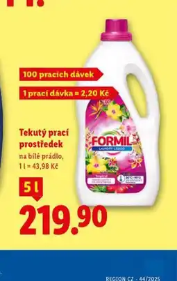 Lidl Formil tekutý prostředek nabídka