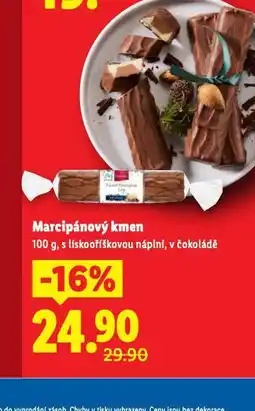 Lidl Marcipánový kmen nabídka