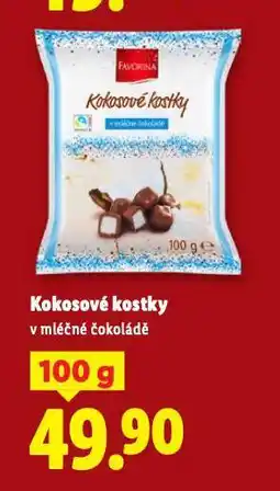 Lidl Kokosové kostky nabídka