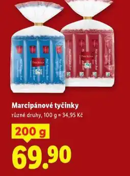 Lidl Marcipánové tyčinky nabídka